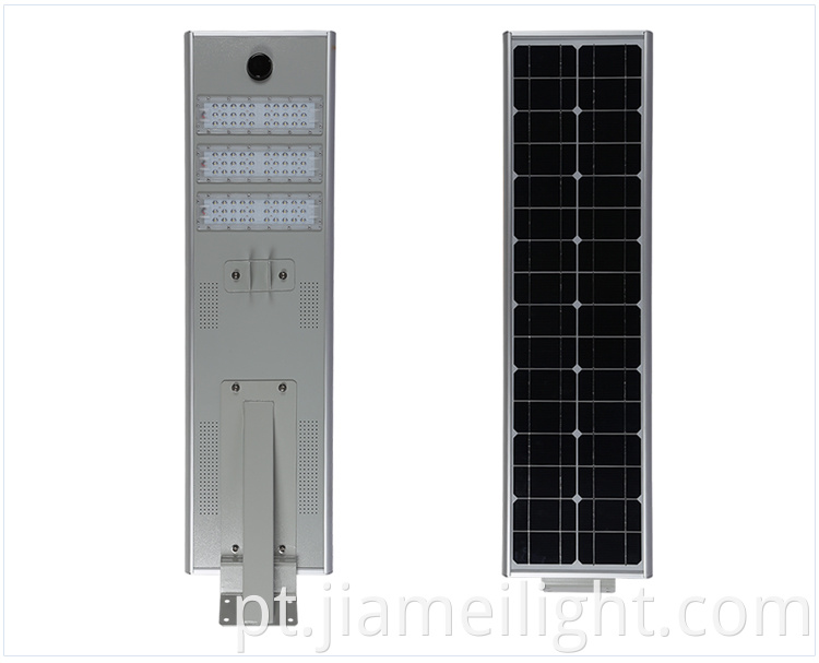 Novo design para sensor de movimento quadrado 12V 50W Solar Street Light